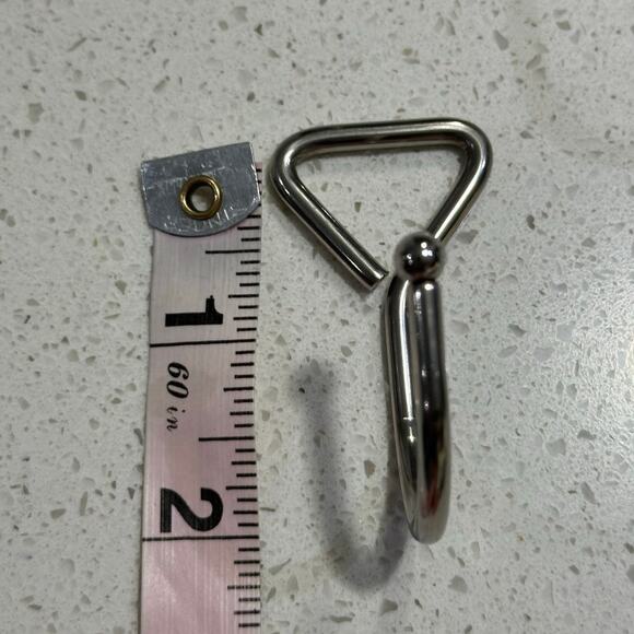 Closet Organization Silver Hooks - Set of 5 - Picture 6 of 7